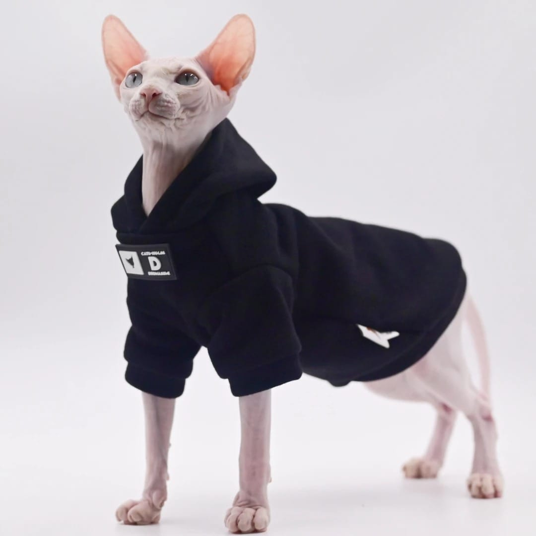 DUMASUMI® Streetwear Cat Hoodie