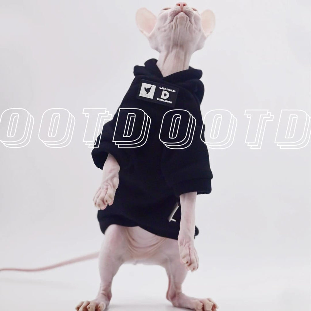 DUMASUMI® Streetwear Cat Hoodie