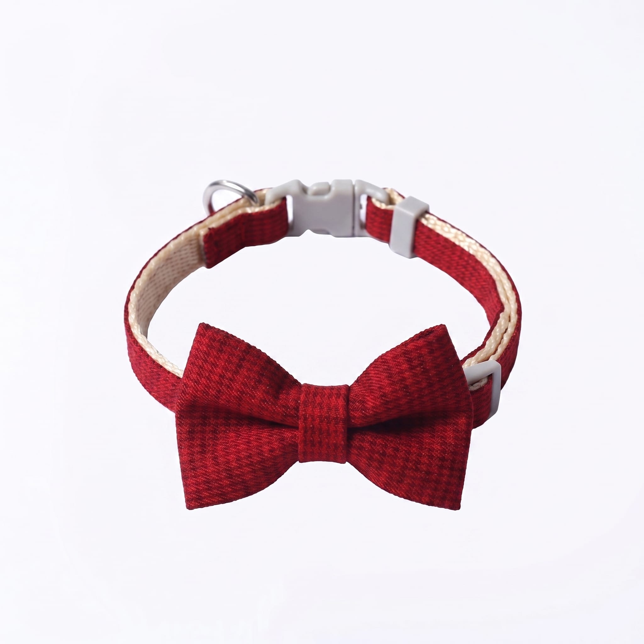 Classic Gingham Cat Bow Tie Collar