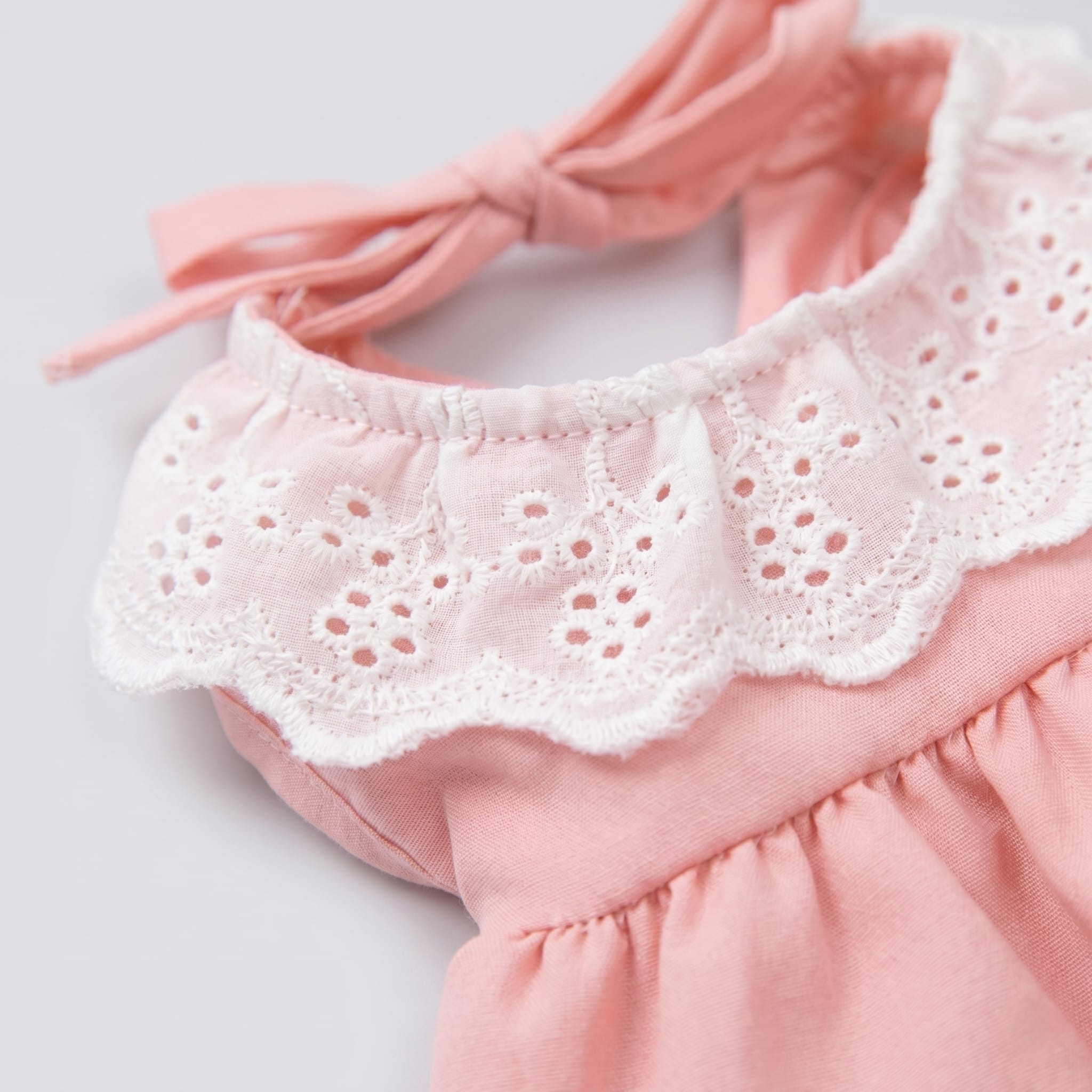Blush Lace Collar Cat Princess Dress