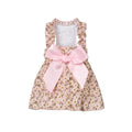 Elegant Floral Bow Cat Princess Dress