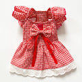 Cat Dress with Matching Bow