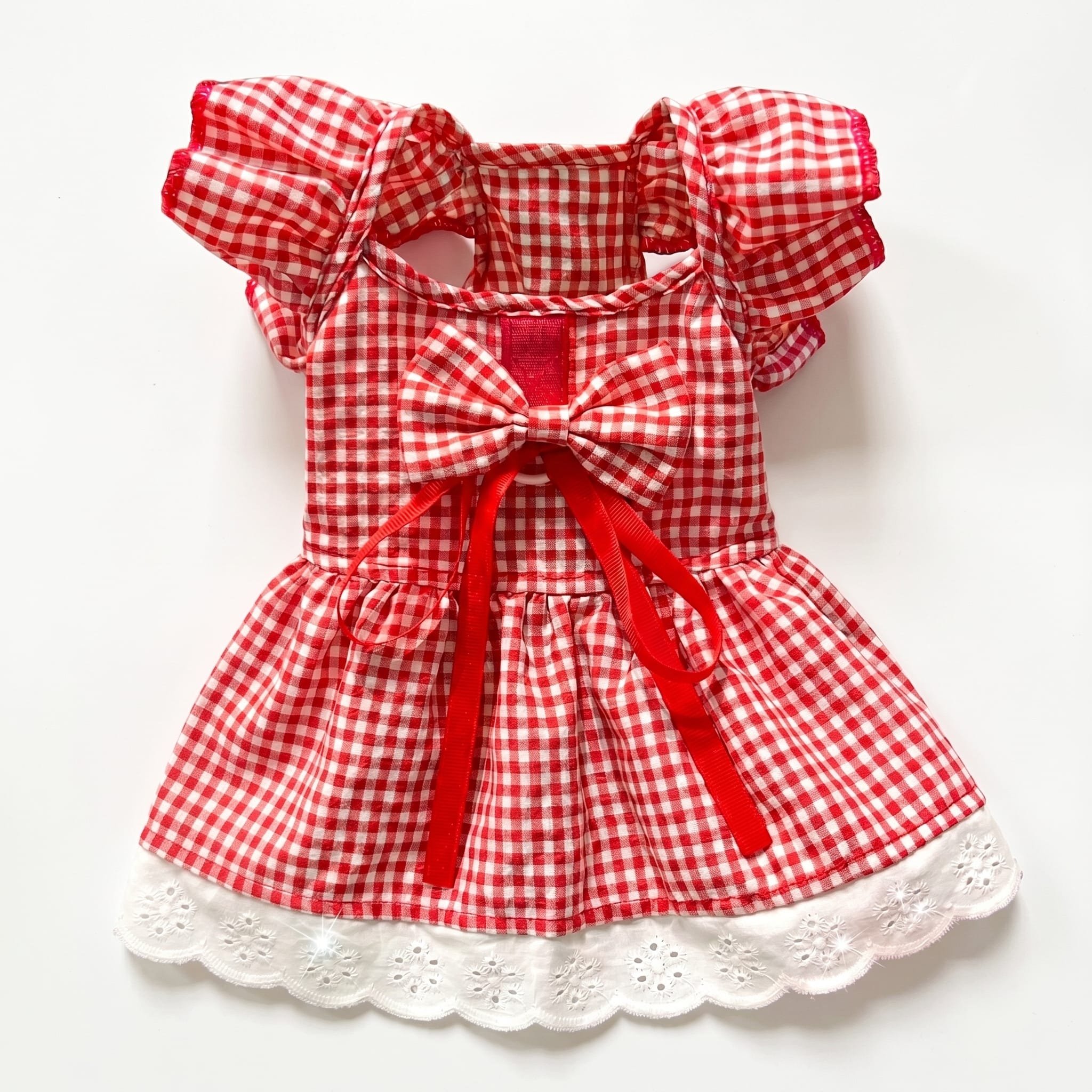 Cat Dress with Matching Bow