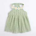 Sunny Lace Trim Cat Summer Dress