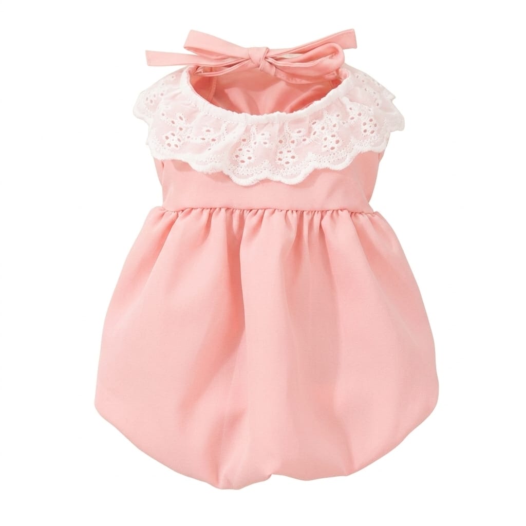 Blush Lace Collar Cat Princess Dress