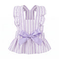 Lavender Stripe Boutique Cat Dress