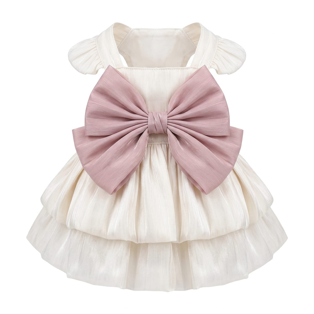 Satin Bow Princess Cat Dress