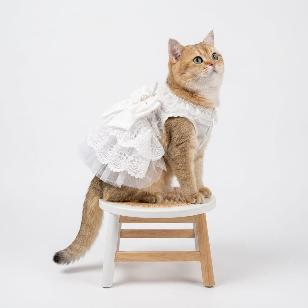 Cat Bride Dress