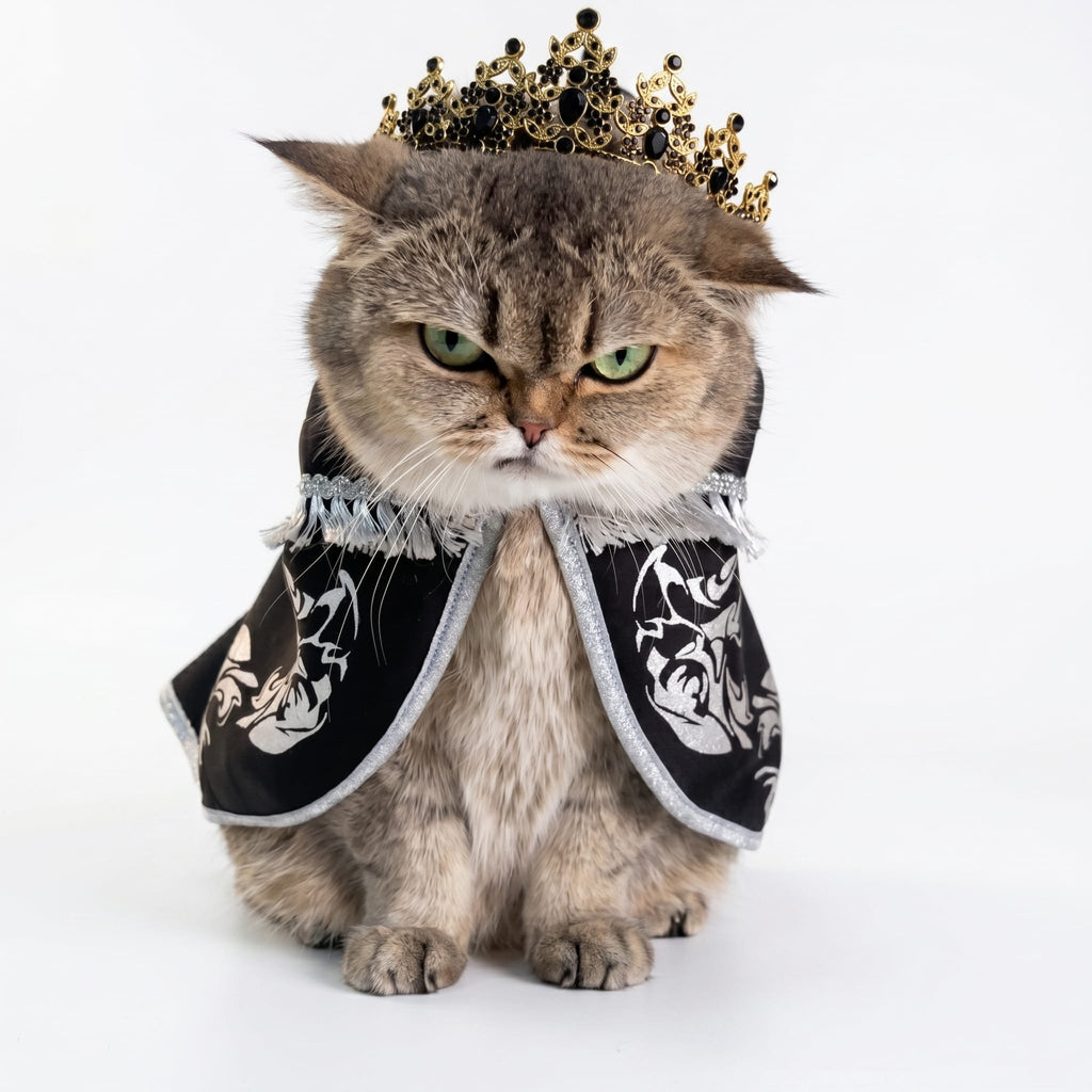 Royal Cat® King Costume Crown Set