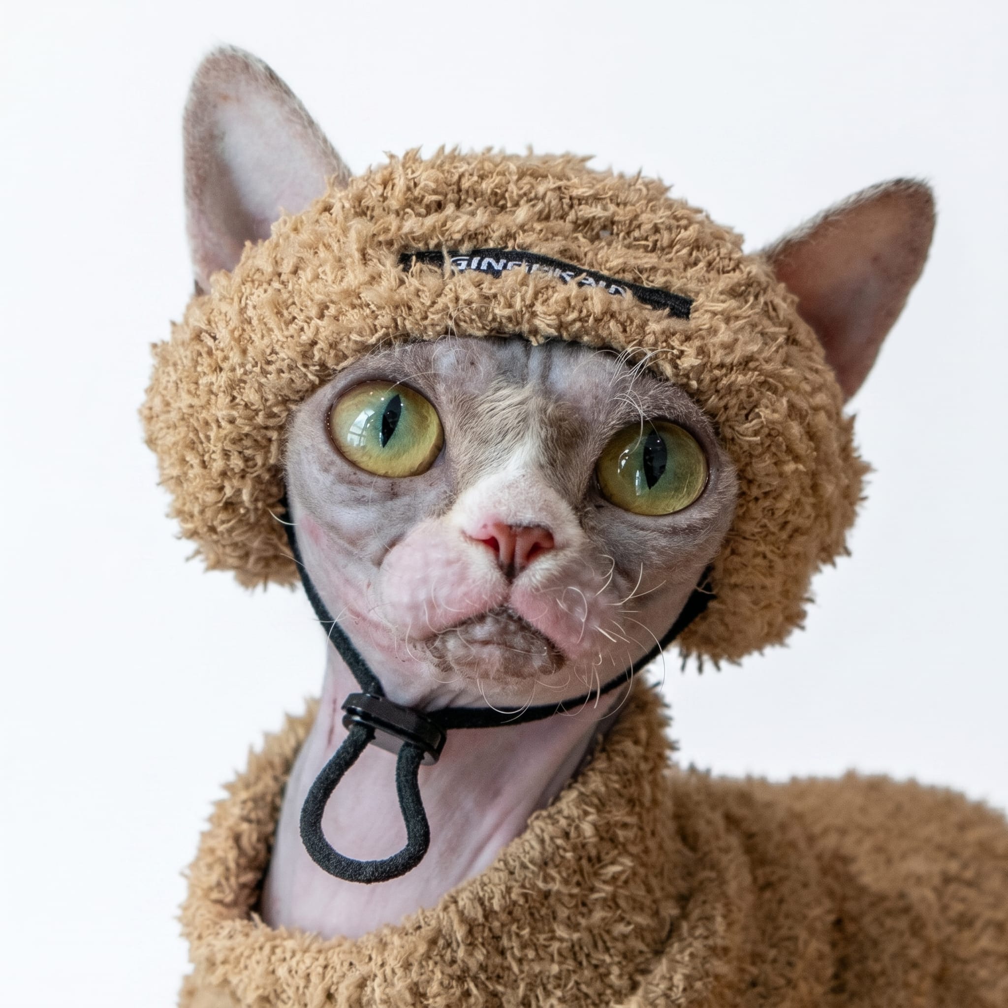 Ultra-Soft Teddy Fleece Cat Sweater with Hood