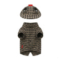 Charlocat®  Plaid Cat Lounge With A Bucket Cap