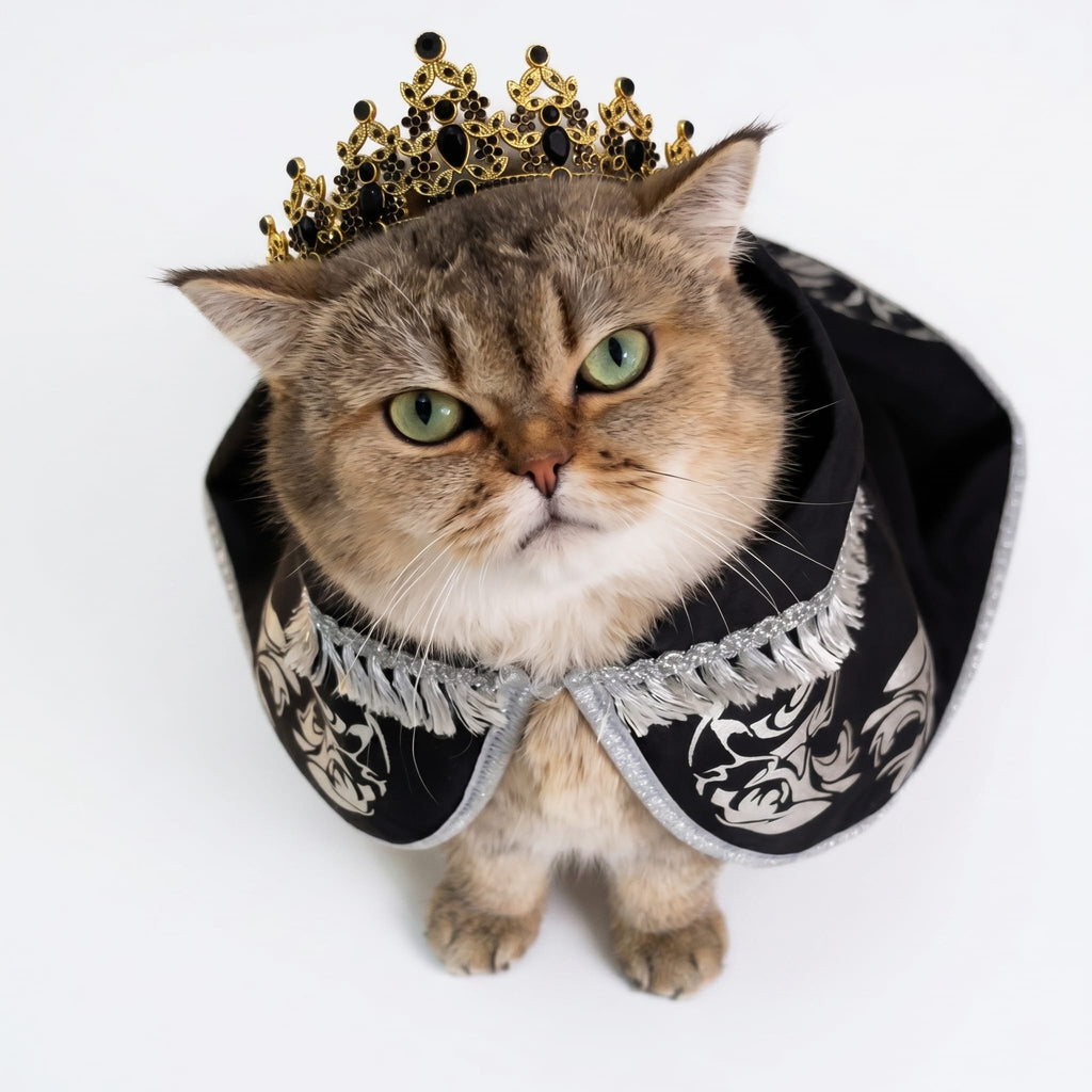Royal Cat® King Costume Crown Set