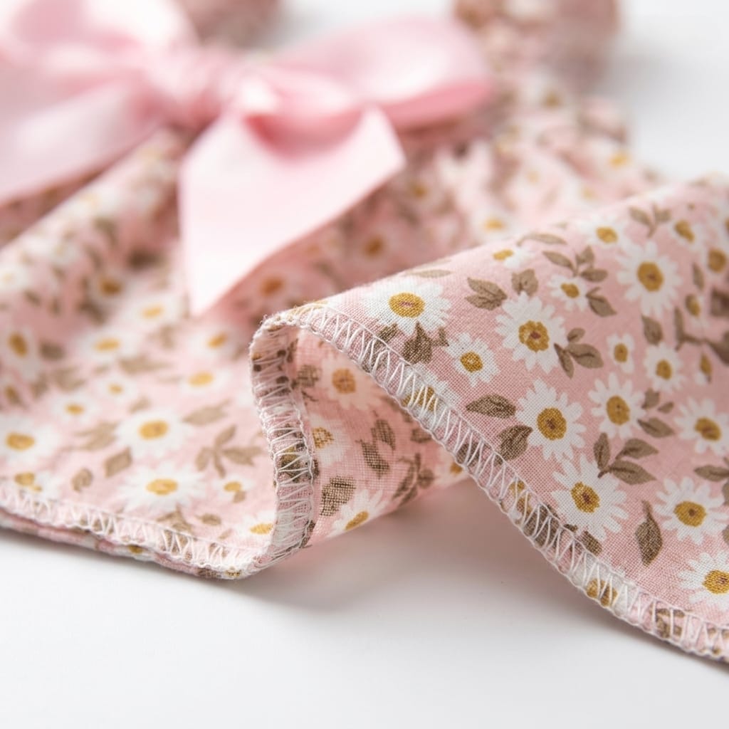 Elegant Floral Bow Cat Princess Dress