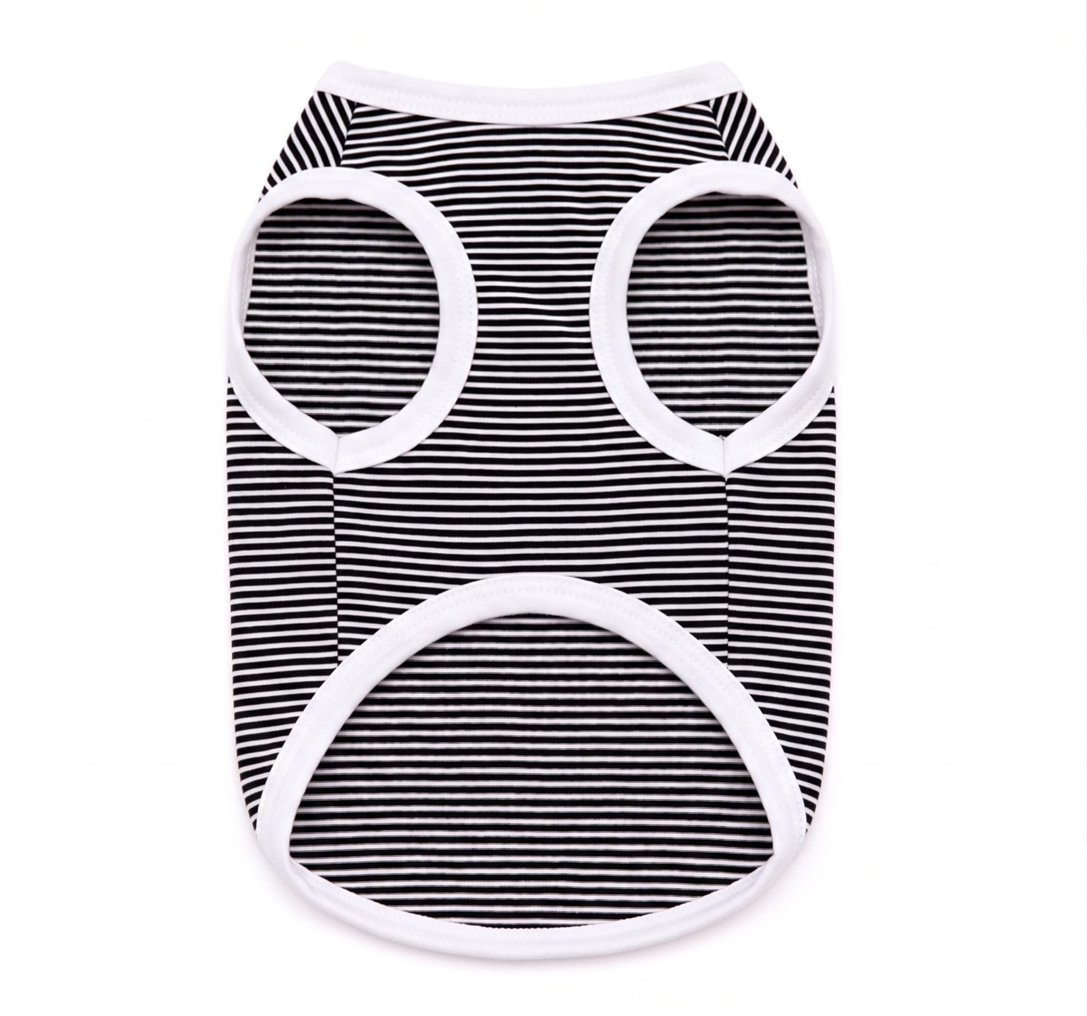 Classic Striped Cat Sleeveless Shirt