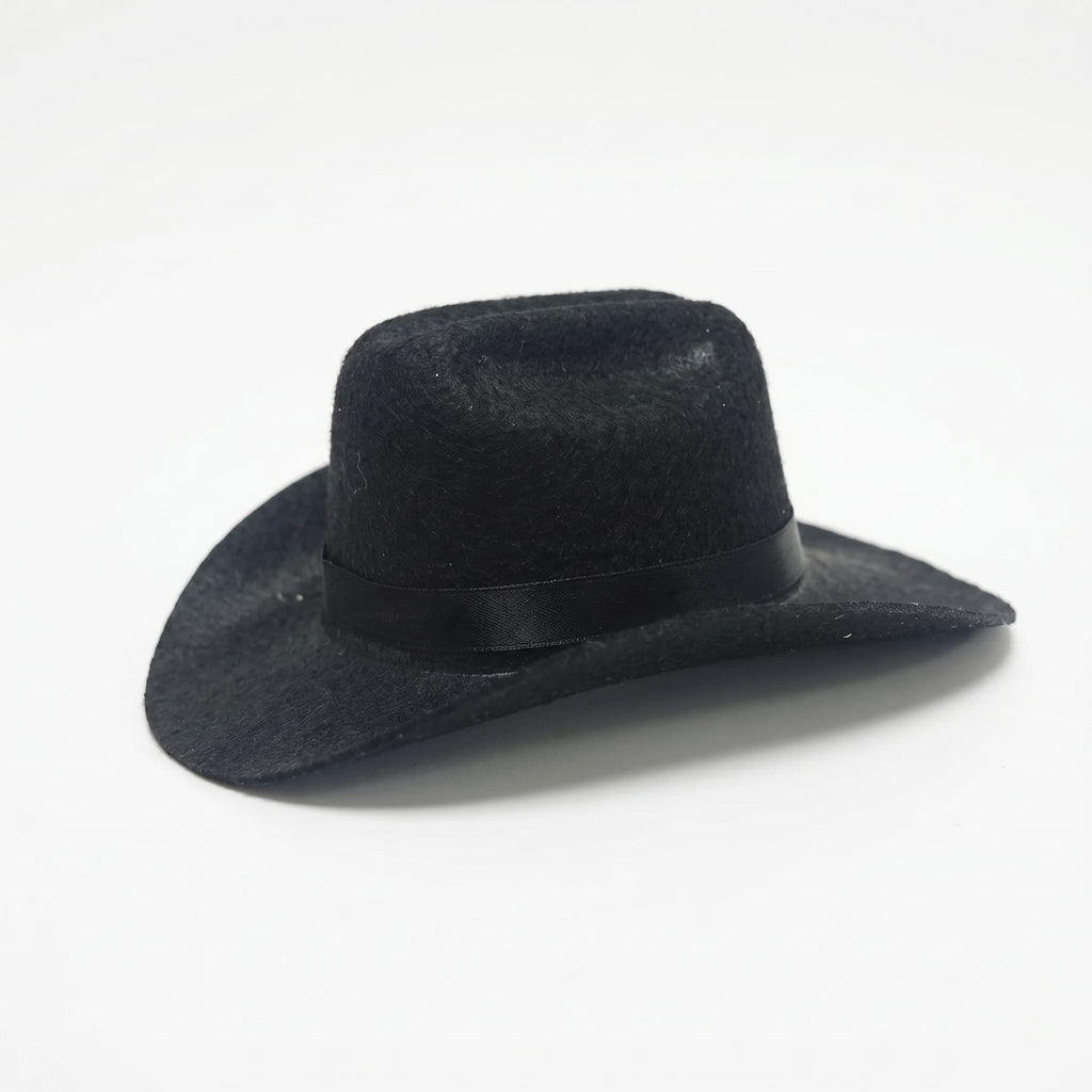 Western Cowboy Cat Costume Hat
