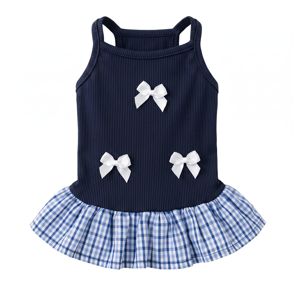 Preppy Schoolgirl Cat Dress Set