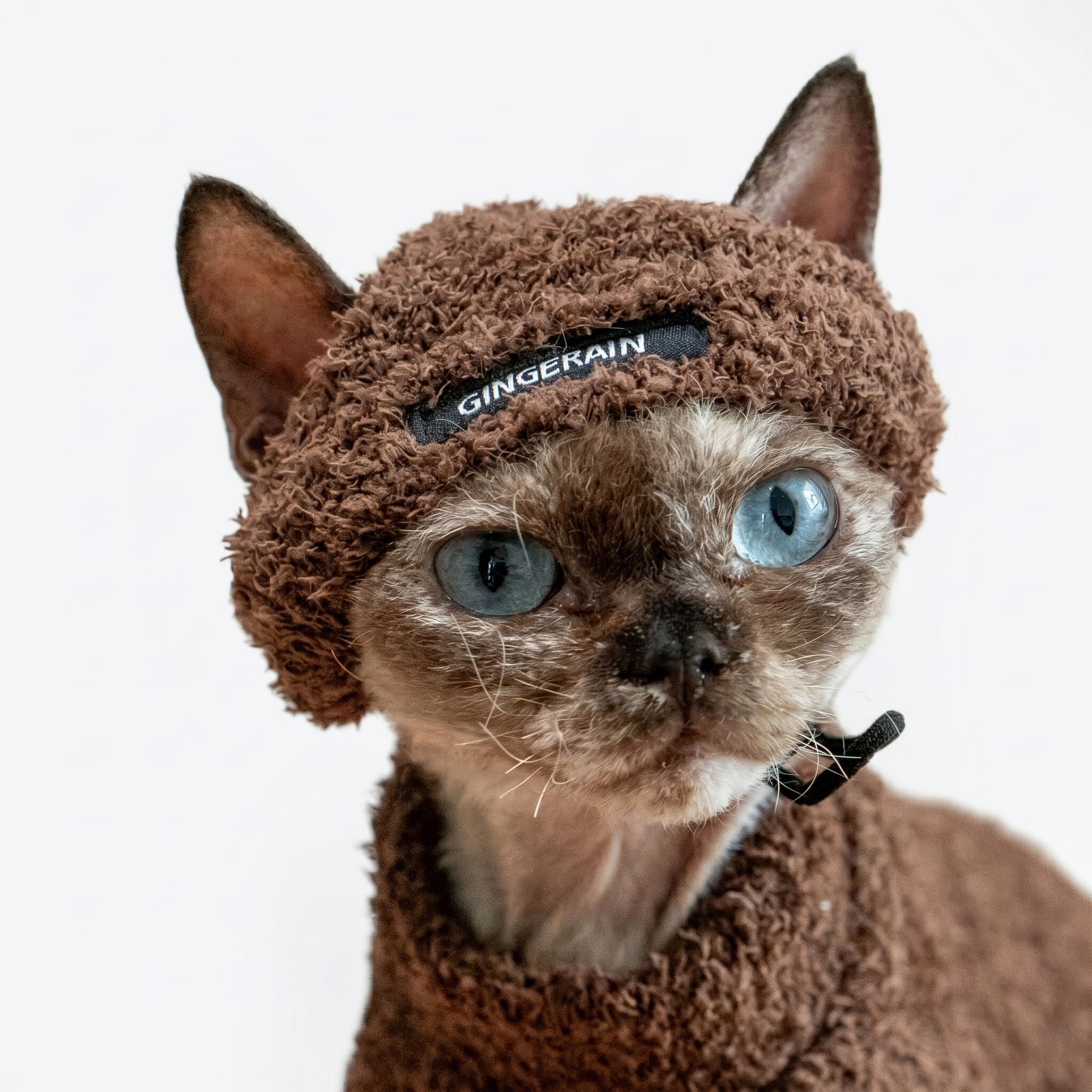 Ultra-Soft Teddy Fleece Cat Sweater with Hood