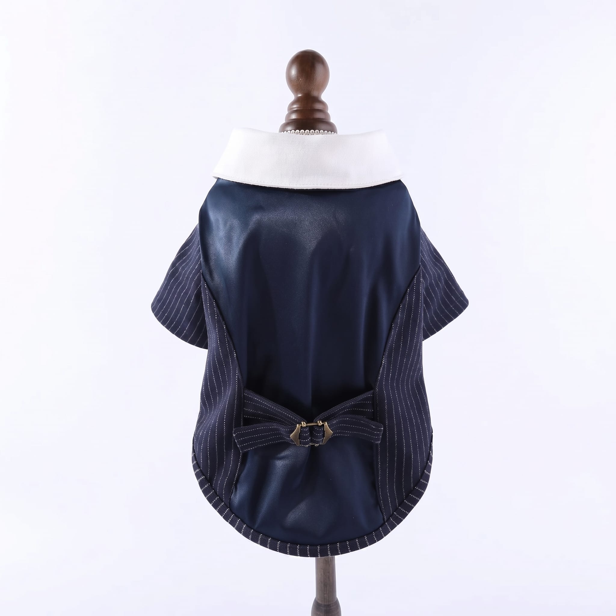 Cat Silk Suit With Bow Tie